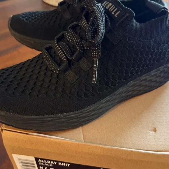 NOBULL Black Allday Knit Women’s Gym Shoes - Picture 3 of 5